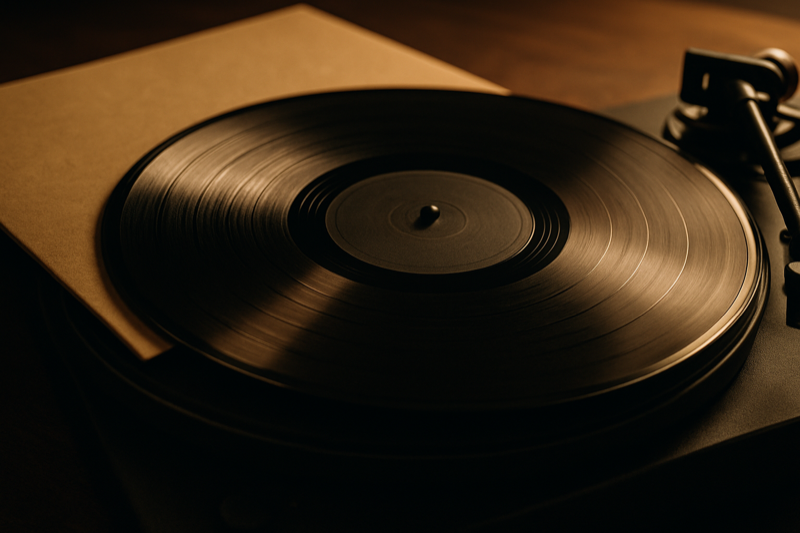 ターンテーブルのレコード（ジャンルで相場が変わる）