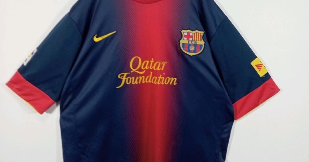 サッカーユニフォーム買取の査定対象例（海外クラブのレプリカユニフォーム）