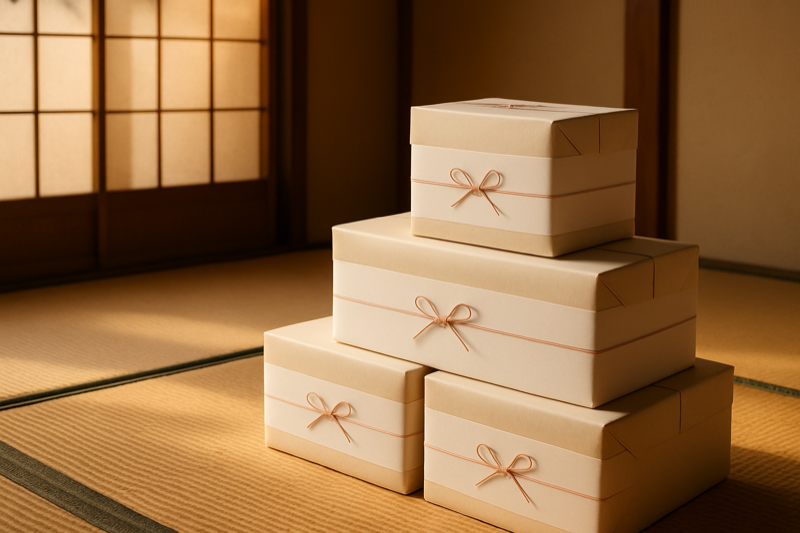 贈答品のお酒の箱（フリマ転売には免許の注意点がある）